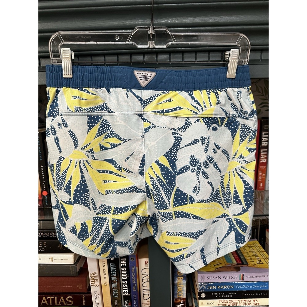 Women's Columbia PFG Tidal II 5" Inseam Small 3 Pockets Tropical Print Shorts - Picture 4 of 7